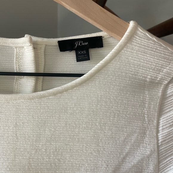 J. Crew Button Back Tiered Bell Sleeve Top - Picture 4 of 7